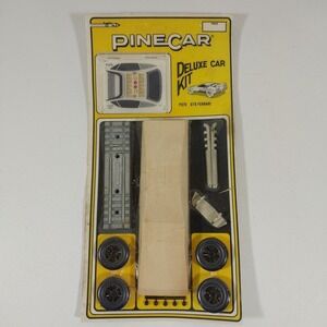 VTG‎ Pinecar Deluxe Car Kit Turbo Funny Car P371 Pinewood Derby